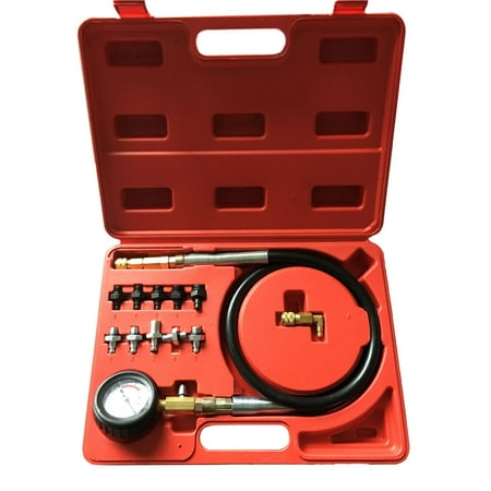 Oil Test - Zimtown Top Engine Oil Pressure Test Kit Tester Car Garage Tool Low Oil Warning Devices