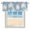 Blue, variant on Peach Pink Palm Tree Kitchen Valances for Windows 60x18 Inch Kitchen Curtains Valances Rod Pocket Summer Botancial Tropical Farmhouse Bathroom Window Valances for Window Treatment Decor