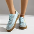 thumbnail image 6 of Women's Casual Shoes Fashion Suede Lace Up Flat Casual Shoes Comfortable Loafers For Daily Walking And Outing, 6 of 8