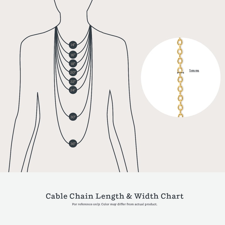 Kezef Gold Plated Sterling Silver Cable Chain Necklace photo 5