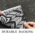 thumbnail image 6 of Black Boho Tribal Feathers Pattern Door Rugs,Washable Non Slip Door Mats Indoor,Decorative Door Mats,Entry Mat Indoor for Entrance,Bedroom,Kitchen,Bathroom,16"x24", 6 of 6