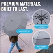 Repel Windproof Travel Umbrella, Auto Open Close Folding Umbrella Wind Tested to 100MPH