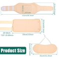 thumbnail image 4 of 5Pcs Waist Neck Oil Pack Set Washable Reusable Knee Essential Oil Wrap Mess-Free Oil Pack Wrap with Adjustable Elastic Strap Soft Comfortable Leak-Proof Oil Pack for Waist Neck, 4 of 11