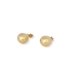 thumbnail image 2 of Elegantes Aretes De Bola Facetada Oro Sólido 14k Italino, 2 of 3
