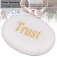 thumbnail image 3 of Engraved Encouragement Stone Polished Marble Precise Lettering Long Lasting Color Comfortable to Touch Suitable for Living Room Bathroom Aquarium Gifting, 3 of 7
