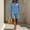 Sky Blue women's v neck blouse and shorts set a1, variant on Cagogo Women's V Neck 3/4 Sleeve Blouse and Shorts Set Solid Casual Loose Fit 2 Piece Lounge Outfit Summer Lounge Matching Set, Sky Blue S