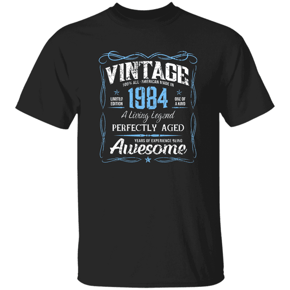 Classic Birthday Made In 1984 42 Years Old 42Nd Bday Decorations Vintage T-Shirt