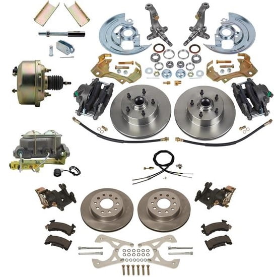 Speedway 62 67 Chevy Ii Front And Rear Disc Brake Conversion Kit Walmart Com Walmart Com