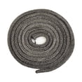 thumbnail image 2 of Black Stove/Fire Rope Wood Burning Stove 6/8Mm 2M Length Log Burner Door Seal, 2 of 10