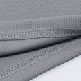 thumbnail image 5 of GXWEA Polyester Spandex Shirts For Men White Athletic Shirt Men Athletic Shirts For Men Short Sleeve Quick Dry Workout Running Gym Sport Exercise Tee Moisture Wicking Grey M, 5 of 7