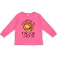 thumbnail image 3 of Inktastic Someone in Tucson Arizona Loves Me Boys or Girls Long Sleeve Toddler T-Shirt, 3 of 5