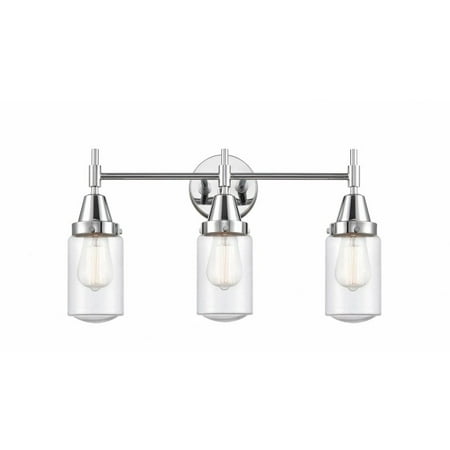 

Innovations Lighting - Dover - 3 Light Bath Vanity-11.75 Inches Tall and 22.5