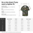 thumbnail image 5 of KLL Flamingos And Palm Leaves Print Men's Shirt Short Sleeve Button Down Summer Cuba Beach Shirts- XX-Large, 5 of 5
