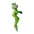 thumbnail image 1 of davian Frog Figurine Planter Pot Statue Plant Pot Hugger Garden Ornament Resin Craft Features Lifelike Design And Weather Resistant Material Suitable for Out Style A, 1 of 8