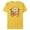 Yellow, variant on The Simpsons Island Paradise Treehouse of Horror - Short Sleeve Blended T-Shirt for Adults - Customized-Dark Heather