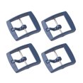 thumbnail image 1 of Shisuyan 4pcs 20mm Plastic Watch Band Buckle Watch Clasp Watch Accessories for Friends (Dark Blue), 1 of 8