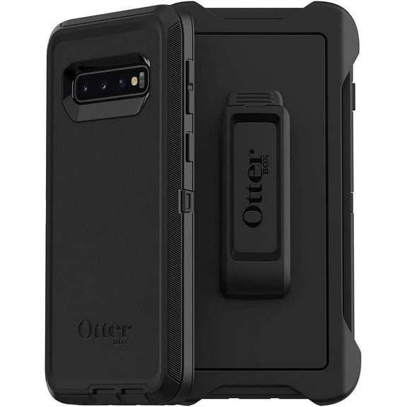 OtterBox DEFENDER SERIES SCREENLESS Case Case for Galaxy S10 - BLACK