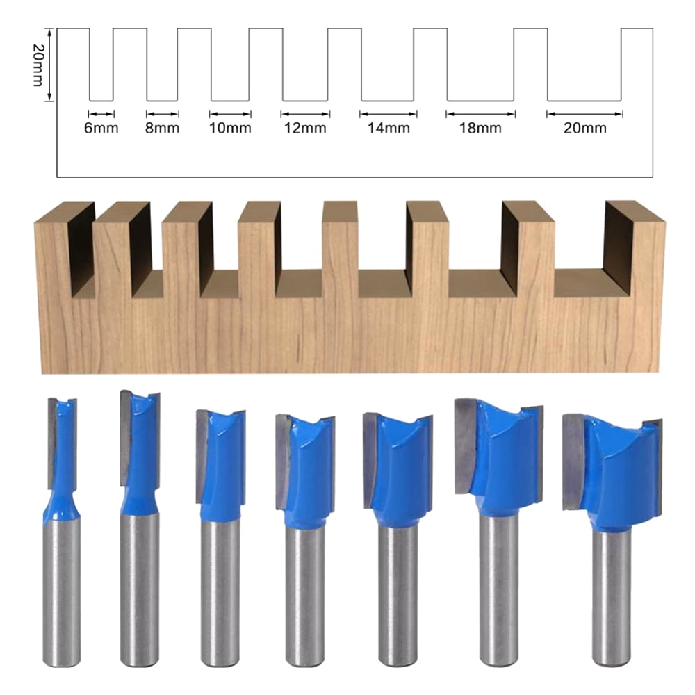 Professional 8mm Shank Router Bit Woodworking Cutting Tools 