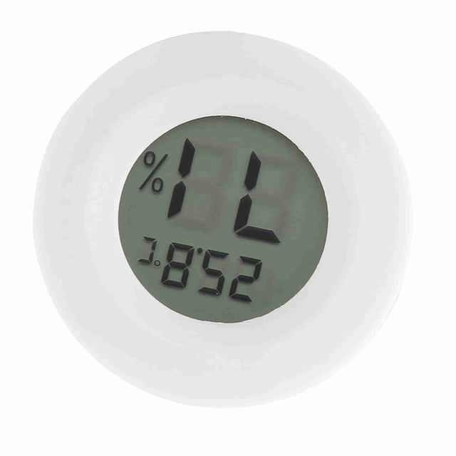Termómetro LCD De Reptil, Mini Higrómetro De Humedad Monitor De Humedad Digital Humenty Meder Con Pantalla De Temperatura Para Jardín De Invernadero.