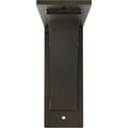 thumbnail image 3 of Ekena Millwork 3"W x 8"D x 8"H Morris Steel Bracket, Hammered Dark Bronze, 3 of 11