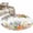 Orange, variant on 2'x6' Rug Runners for Hallways Kitchen, Pink Orange Flowers Non Slip Entryway Beside Floor Carpet Runner, Spring Floral Farmhouse Botanical Rustic Laundry Room Bedroom Throw Rugs Mat for Family Pet