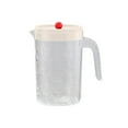 thumbnail image 3 of Uscallm 2Pcs Summer Cold Water Kettle Large Capacity Plastic Pitcher For Tea Brewing Iced Beverages Household Kitchen Living Room Drink Dispenser, 3 of 9