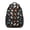 Astronaut and Rocket, variant on Astronaut and Rocket Black Pattern Backpack for School, Cute School Bag with Adjustable Shoulder Straps and Padded Back, 15.3"x11"x6.7"