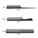 thumbnail image 2 of Hair Comb Case [3 pieces], precision combed hair, normal tooth comb and double tooth comb (black), 2 of 5