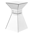 thumbnail image 3 of 12 inch Crystal End Table in Clear Mirror Finish, 3 of 5