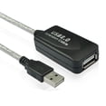 thumbnail image 3 of axGear 15Ft USB 2.0 Extension AA Booster Cable For Printer Webcam Keyboard Mouse 5M, 3 of 5