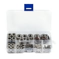 thumbnail image 1 of 360pcs 8 Sizes Stainless Steel Flat Washers Assortment Set Kit with Storage Box Portable(M2 M2.5, 1 of 8