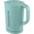 Mainstays 1.7L Plastic Kettle, Classic Mint