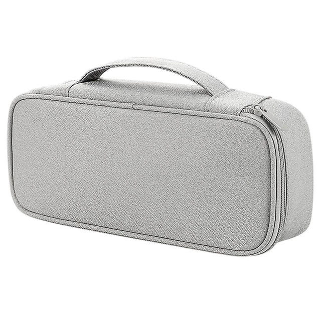 Estuche organizador de cables de viaje, bolsa organizadora de dispositivos electrónicos para cables y cargadores, banco de energía externo, disco duro portátil