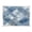 Blue Plaid Pattern, variant on Acrylic Tray Clear Serving Tray Rectangle Decorative Tray with Cut Handle Intricate Blue Shape