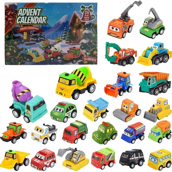 Hearth & Gear Advent Calendar 2025 For Kids Boys 24 Days Countdown Calendar With Pull Back Vehicles Holiday Advent Calendars For Kids Toddlers Boys Power Raid Caveman Robe Men Adult Skeleton Women