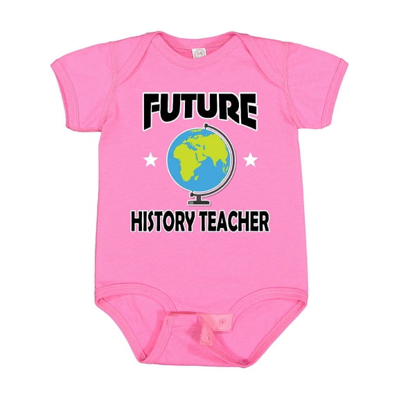 Inktastic Future History Teacher Boys or Girls Baby Bodysuit