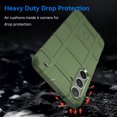 thumbnail image 5 of Allytechgroup Slim Case for Samsung Galaxy S25, Hard PC Soft TPU Rugged Heavy Duty Durable Cover Case Shockproof and Anti-Scratch Protective Back Cover for Samsung Galaxy S25, Green, 5 of 7