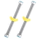 thumbnail image 2 of 2 uds manguera corrugada Flexible de acero inoxidable manguera para calentador de agua línea de suministro de agua 1/2 pulgadas, 2 of 7