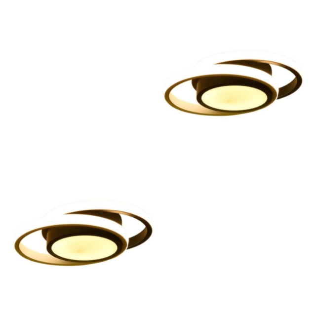 Lámpara de techo Bearachild LED nórdica 2piezas luz calida 110V