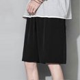 thumbnail image 3 of Men's Workout Shorts with Zipper Pockets Washable High-Stretch Pants for Fitness Gym Wear, 3 of 5