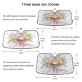 thumbnail image 5 of ALAZA Flowers Bouquet Windshield Sun Shade Car Foldable Sun Visor Block UV Rays Protector 55"x27.6", 5 of 8