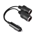 thumbnail image 1 of Cigarette Lighter Extension Cord,12V/24V Car Charger Plug Cigarette Lighter Adapter Cable Cigarette Lighter Cable Meticulously Designed, 1 of 9