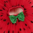 thumbnail image 5 of IBTOM CASTLE Baby Girls Watermelon 1st/2nd Birthday Outfit Princess Ruffle Romper Tutu Skirt Leggings Headband 4pcs Clothes Set 12 Months Red-My 1st Birthday, 5 of 8