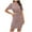 Wine, variant on IROINNID Summer Dresses For Women Vacation Short-sleeved Round Neck Hollow Holiday Dress Summer