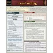 Legal Writing : QuickStudy Laminated Reference Guide (Other)