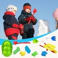 thumbnail image 2 of Kit para hacer bolas de nieve HUOGUO, juguetes de nieve de invierno para niños, 10 unidades, 2 of 5