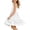 Dresses-37White, variant on Xdegoge Dresses for Girls Square Neck Spaghetti Strap A Line Dress Tiered Ruffle Hem Fit and Flare Dress Back to School Cute Tea Party Dress Summer Sundress Birthday White 14-15Years