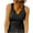 Black, variant on APEXFWDT Tank Tops Women Summer V Neck Slim Fitted Basic Tops Womens Casual Solid Sleeveless T-Shirts Workout Tank Tops