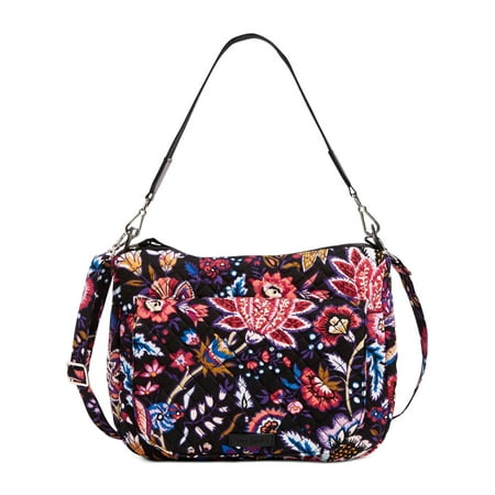 Vera Bradley Black Floral Shoulder Bag