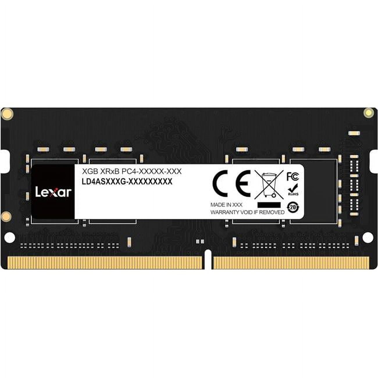 Crucial 32GB DDR5 4800 (PC4 38400) SO-DIMM Laptop RAM Stick